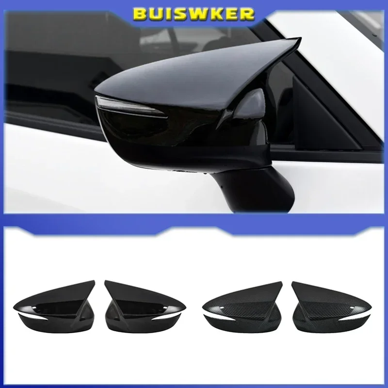 

Accessories For Car Mazda CX5 CX-5 CX4 CX3 2015+ Rearview Mirror Cover Caps Case Shell Lid