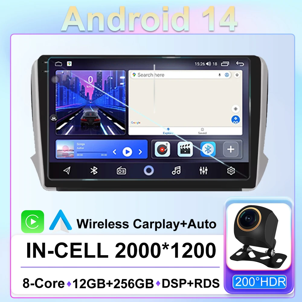 For Peugeot 2008 20…