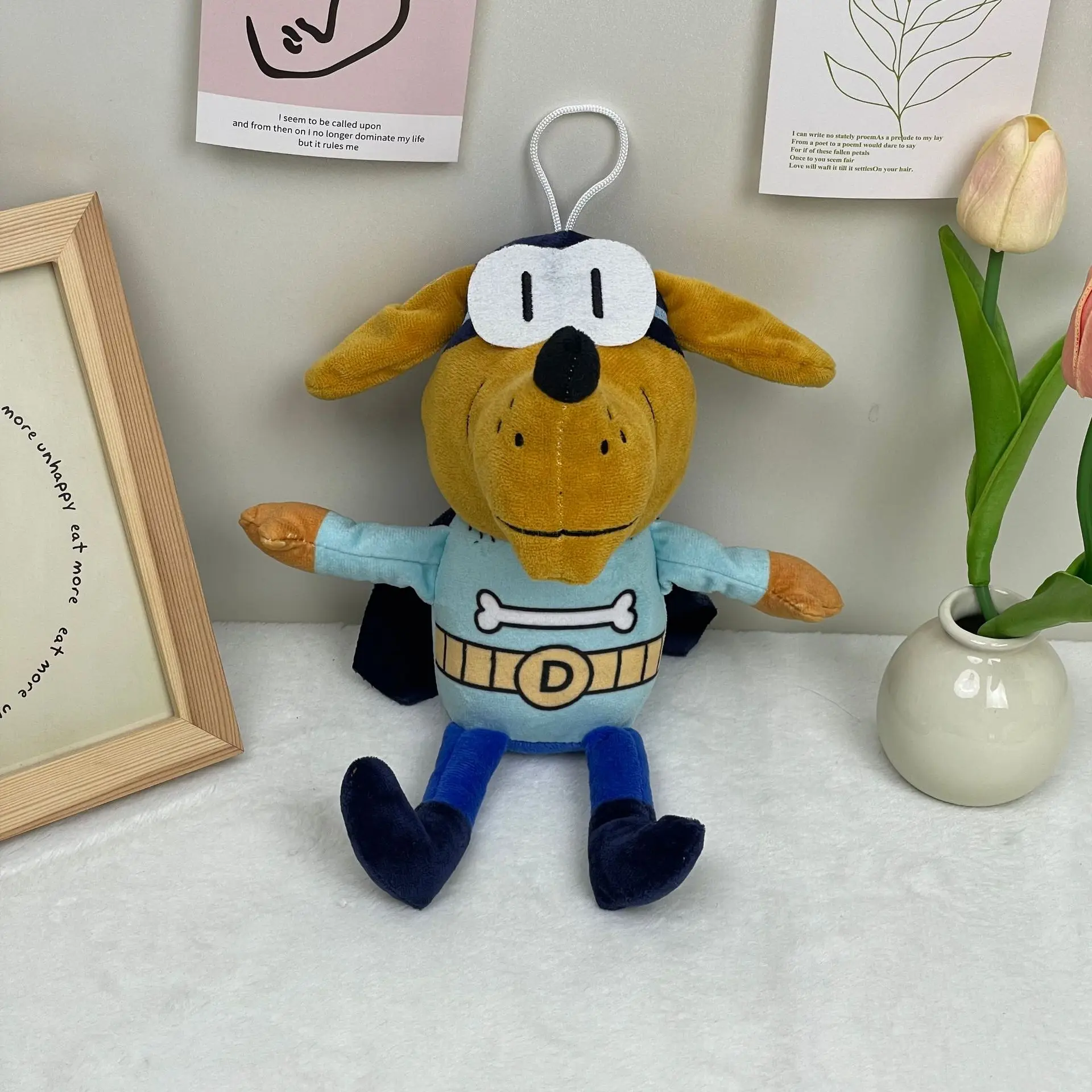 Nowy 25cm Stitch Cute Dog Man's Plush Toys Doll Dogman Plush Soft Stuffed Cartoon Animals Toys Prezenty dla dzieci Urodziny dzieci