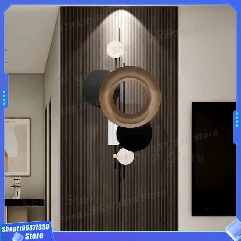 Handmade 3D Metal Wall Art Sculpture Creative Simple Home Decor for Living Room Modern Iron Wall Hanging Decoration Supplies