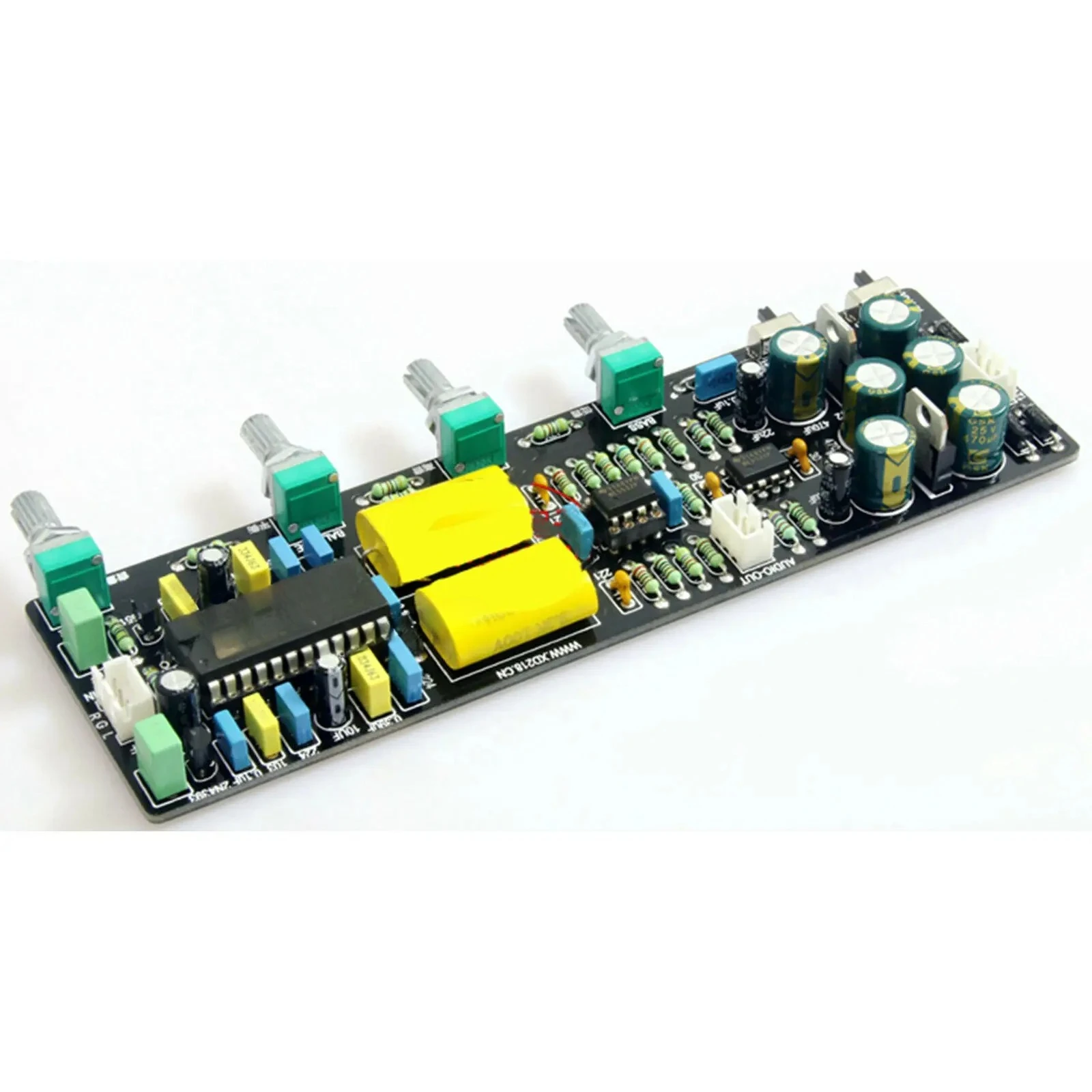 Adapted for LM4610 Tone Control Board w/3D Surround and Equal Loudness Volume AC 12V-0-12V