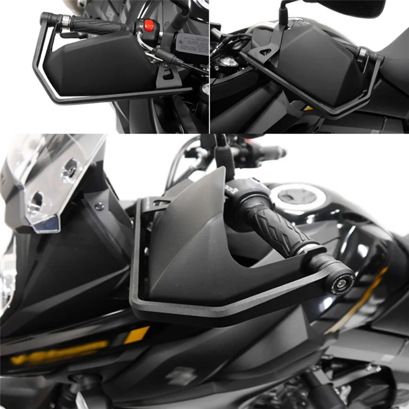 

Motorcycle Handguard Hand Crash Bar Protector Handlebar Handle Guard for Suzuki V-Strom Vstrom 650 XT V-Strom650 2021 - jasmine