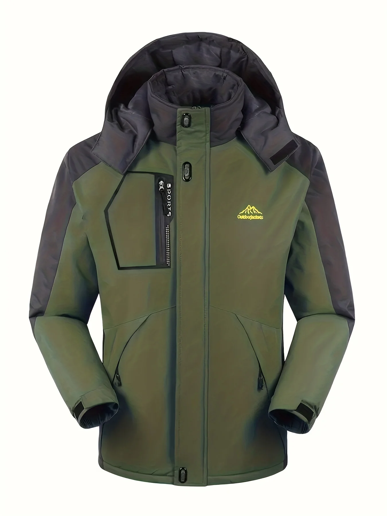 Stay Warm And Dry In This Unisex Fleece Ski Jacket - Perfect For Winter Outdoor Activities!