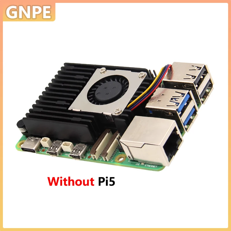 Raspberry Pi 5 Aktiver Kühler-Kühlkörper mit Lüfter