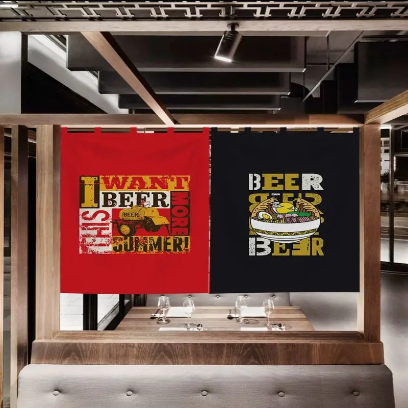 VIKAMA Beer Quote Bunting Triangle Bunting Banner for Bar Wall Hanging Beer Retro Party Classic Style Home Decor