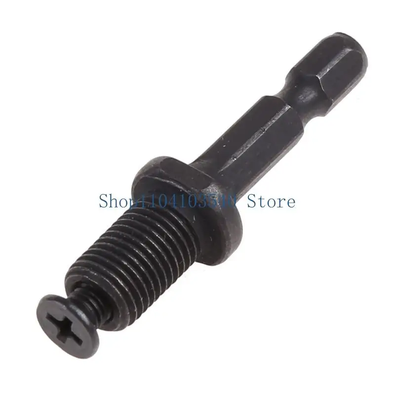 

02DC Hex for Head Screwdriver Bit Power Drill Sockets Adapter Chuck Size Thread 3/8"-24UNF Chuck Diameter 40mm Height 50mm