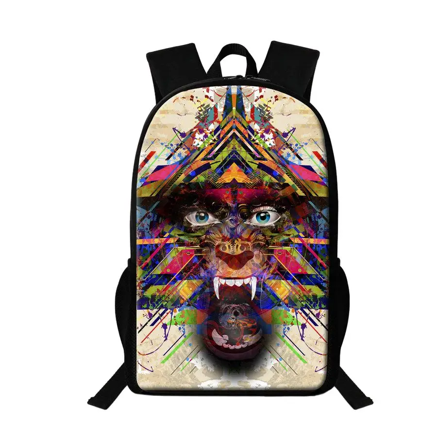 

Parrot Flamingo Owl Animals Printing Children School Backpack 16 Inch Large Schoolbag For Primary Students Women Rucksack Rugtas