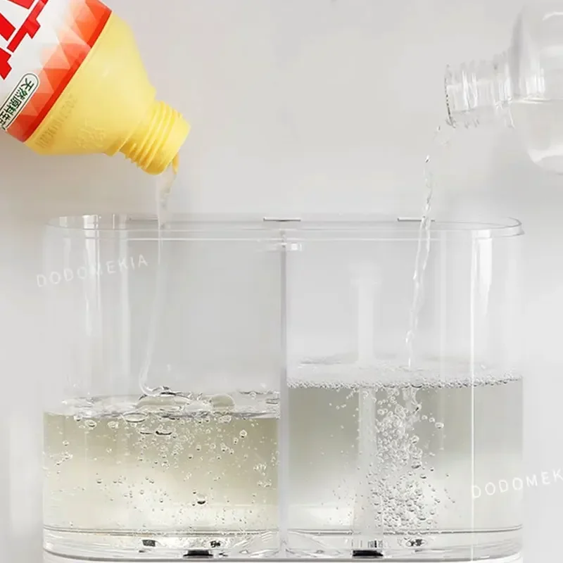 

Automatic sensor intelligent soap hand sanitizer electric kitchen double head gel foam machine wall mounted