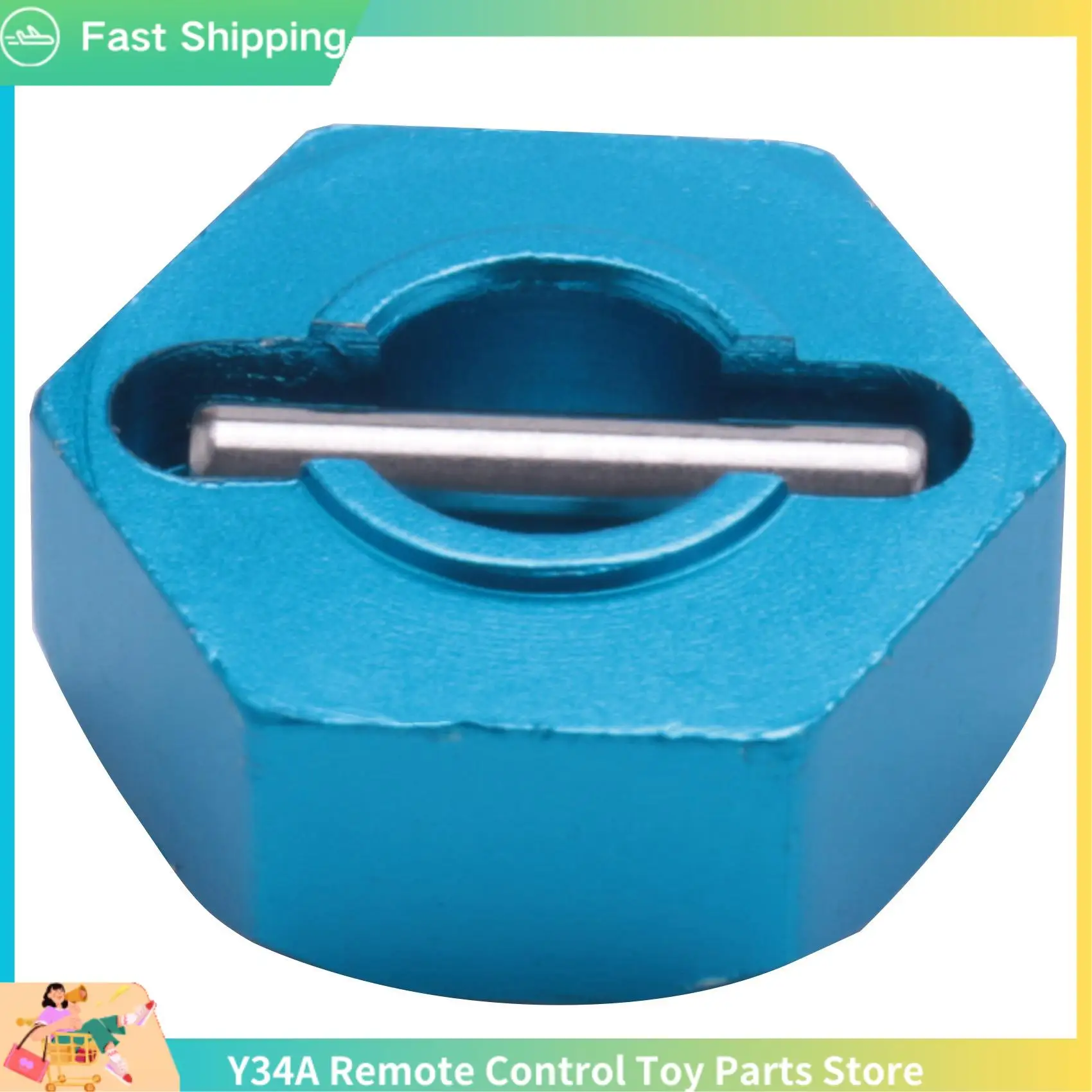 

1X Metal Steering Component Steering Servo Saver For Wltoys 12428 12423 & 4Pcs Metal Hexagon Set-Y34A