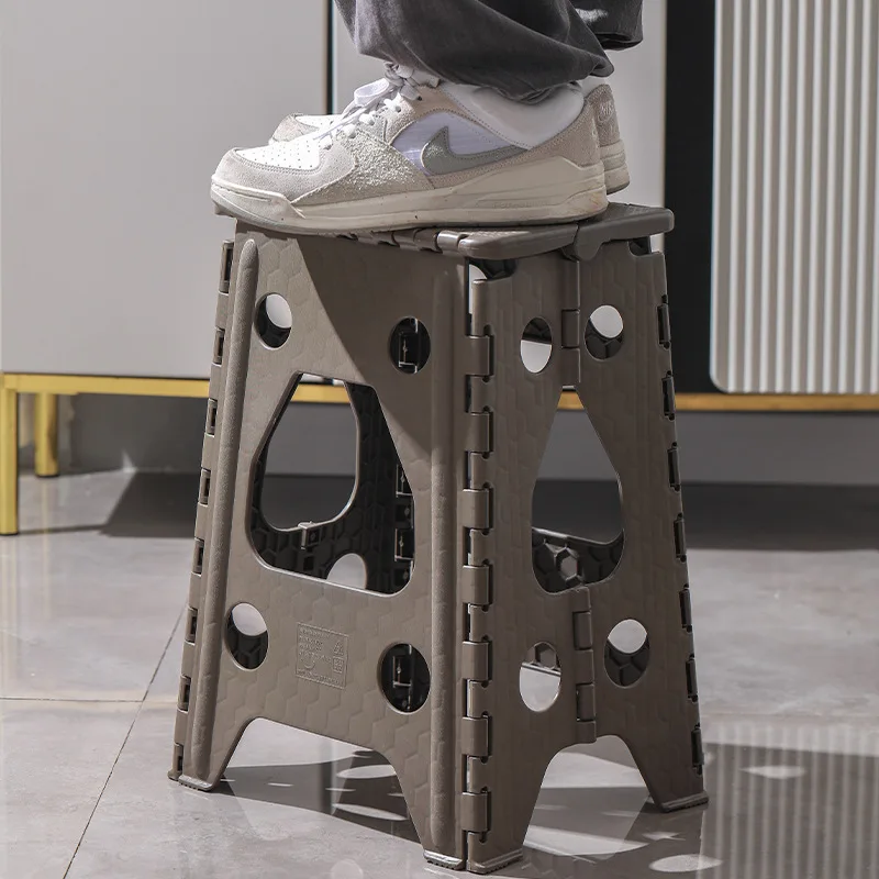 طوي البراز كشك كرسي الصيد التخييم في الهواء الطلق المحمولة المنزلية البلاستيك مقعد صغير قابل للطي