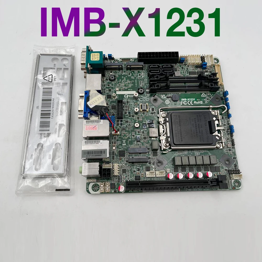 Industrial Motherboards W680 Chipset 12th Gen 13th Gen 1700 Pin For ASRock IMB-X1231