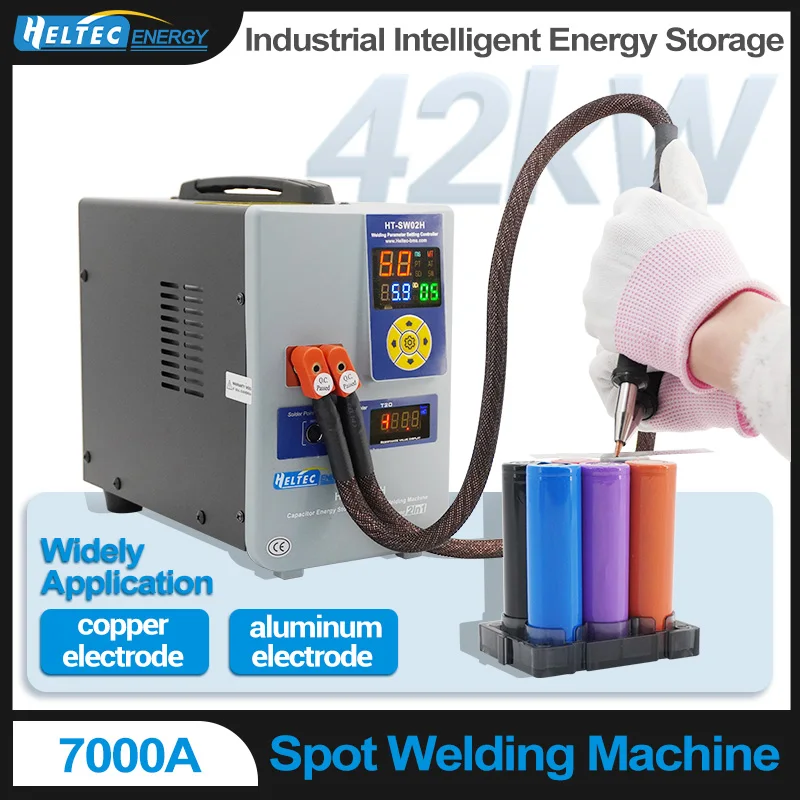 

Spot Welding Machine 42KW Iron Lithium Power Battery Aluminum to Copper Battery Large Unit Aluminum to Nickel Welding