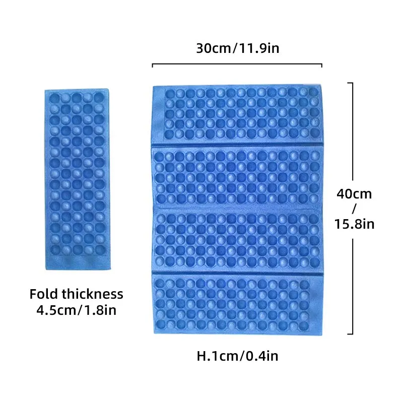 Ultralight Egg Nest Folding Cushion 36g Portable Outdoor Picnic Mat Camping Moistureproof Heat-insulated Foam Sit Pad