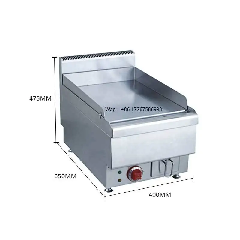 Factory Price Commercial Griddle Stainless Steel Electric Frying Pan BBQ Full Flat Grill Griddle for Sale