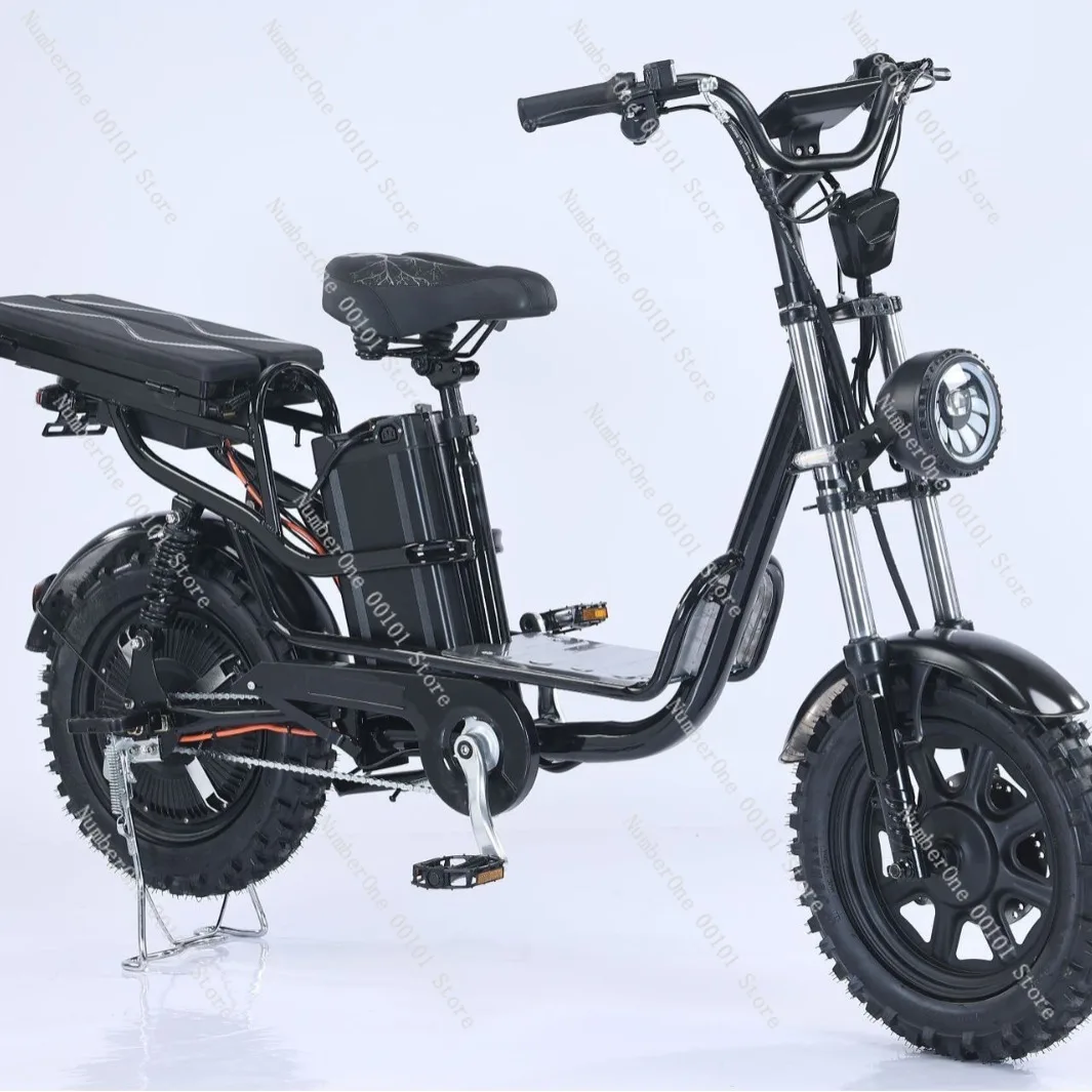 16-Inch Princess Yilan helps electric vehicles, non-slip electric bicycles, adult lightweight lithium-ion scooters