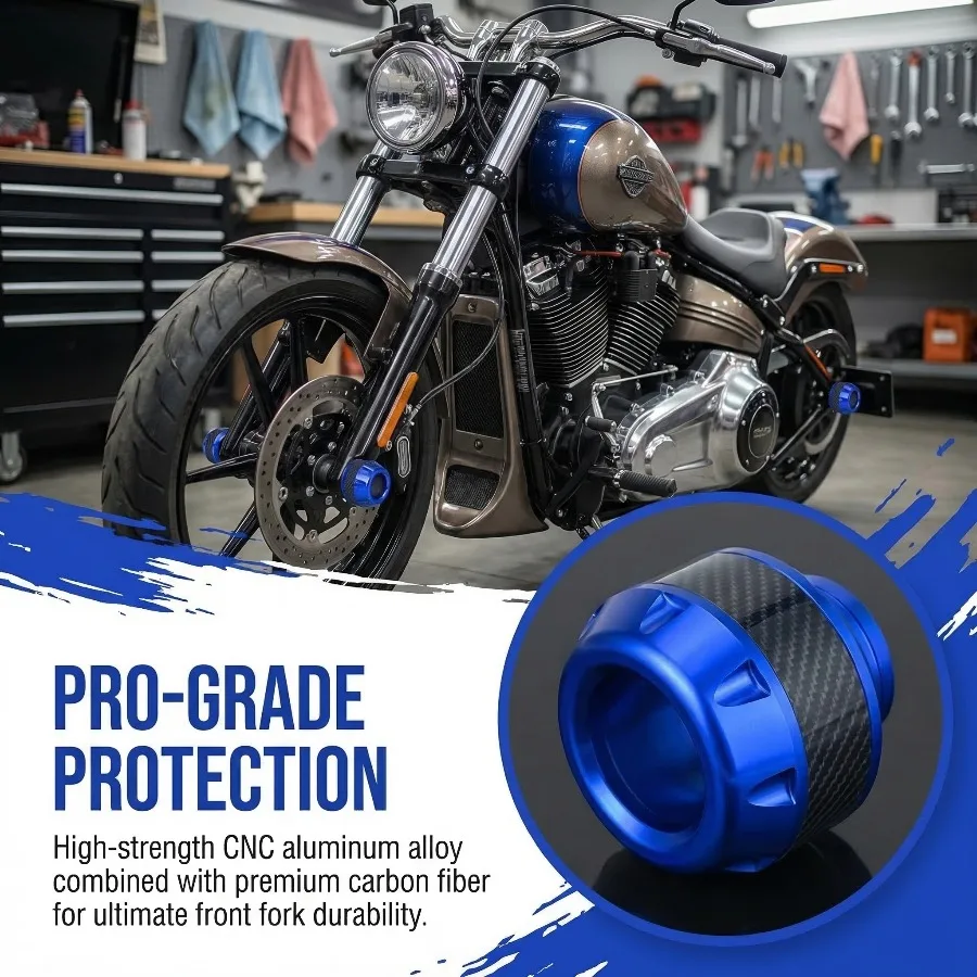 Aluminum Alloy Fork Shock Slider Anti Fall Fork Cup Universal Front Wheel Accessories For Scooter Electric Bike Decoration Parts