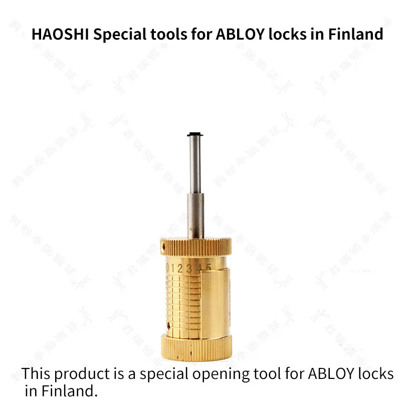 For HAOSHI brand Special tools for ABLOY locks in Finland This product is a special opening tool for ABLOY locks in Finland.