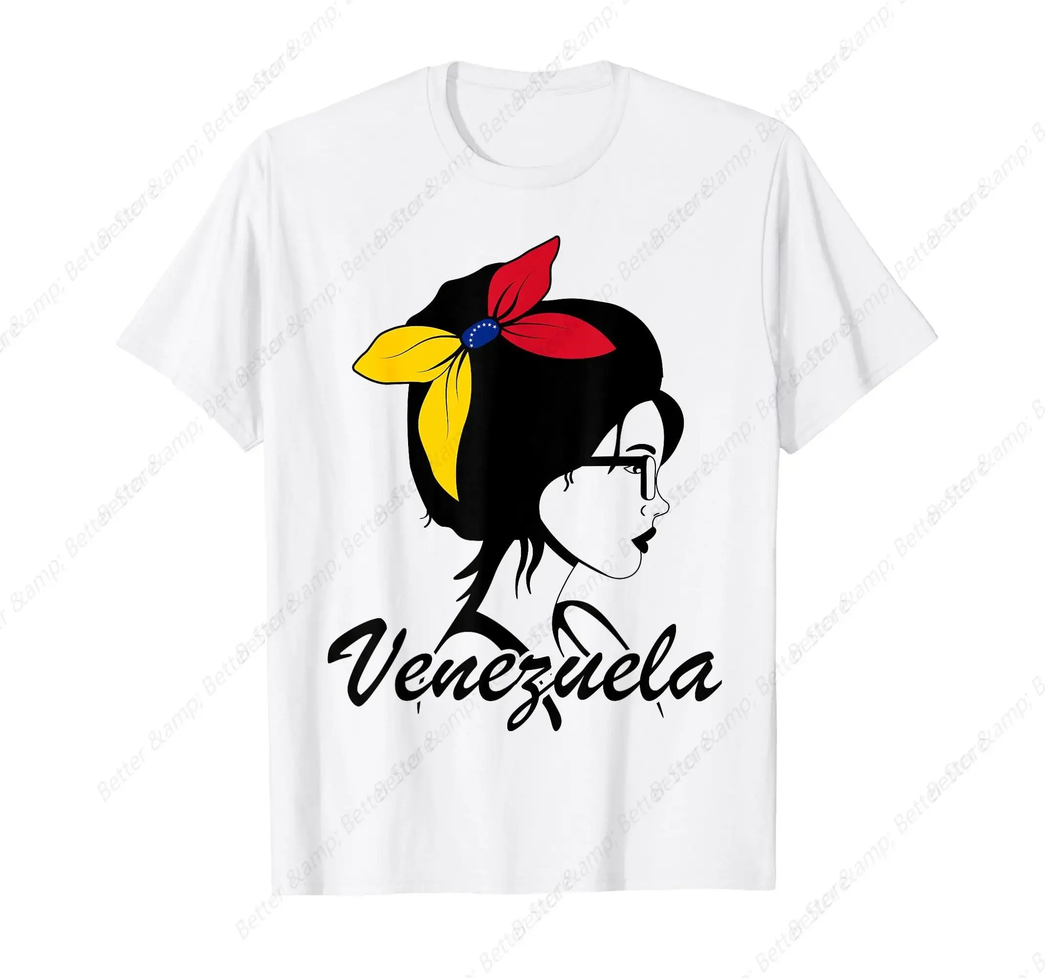 Venezuelan Queen for Women Girls Venezuela Flag Venezolana T-Shirt  Graphic T Shirts  T Shirt Women and Men  T Shirts