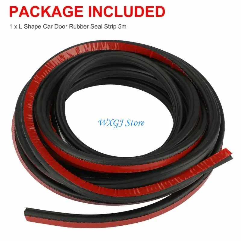 37JE Rubber Seal Strips for Truck Car Weather Stripping Universal Auto Door Car Door Soundproofing Weatherstrip