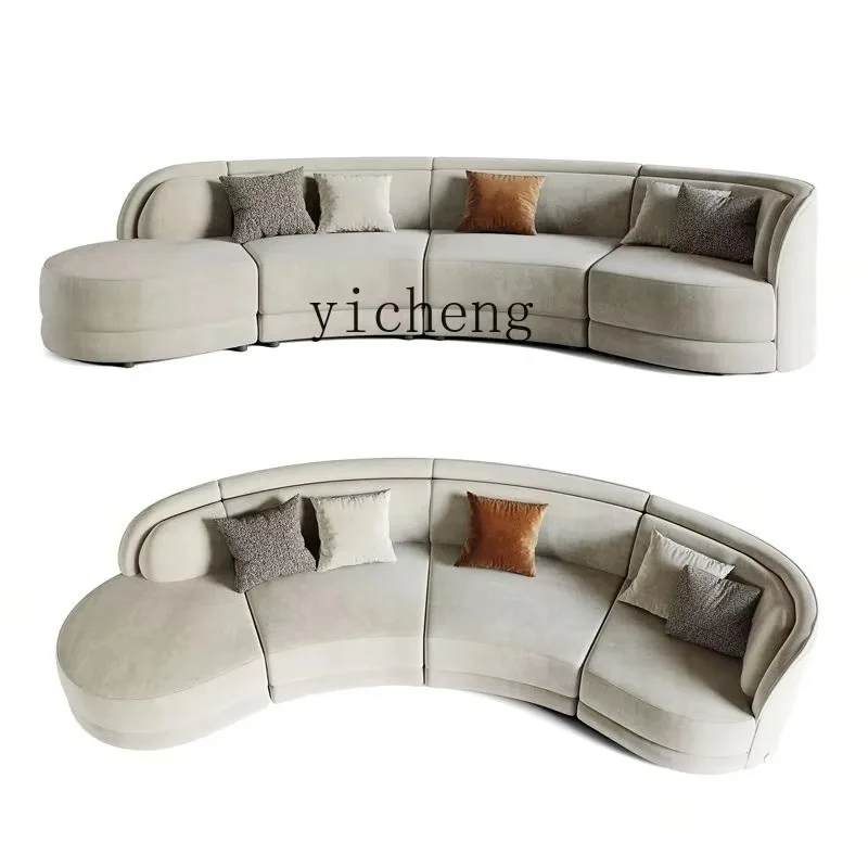 SA-24  Curved Sofa Living Room Hotel Lobby Rest Area Booth
