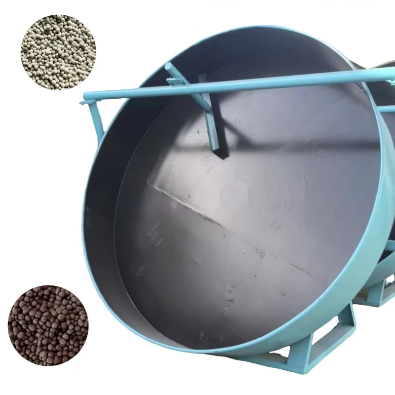 Machine / Chicken Organic Fertilizer Production Line Equipment Pig Manure Disk Granulator