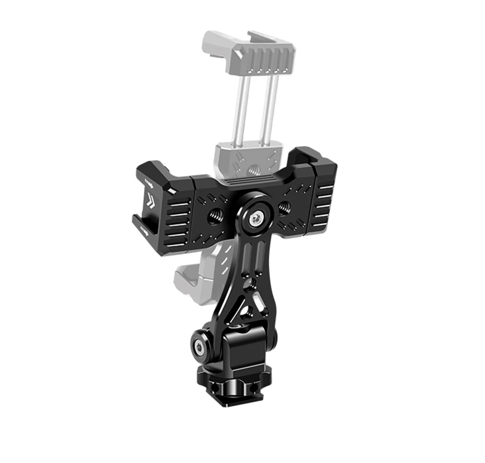 الحذاء البارد حامل هاتف معدني ، 360 درجة تدوير ترايبود قوس ، DSLR المشبك ، Arca ترايبود قوس ، يصلح آيفون ، أندرويد الهاتف الذكي ، 1/4 ، 3/8 أري