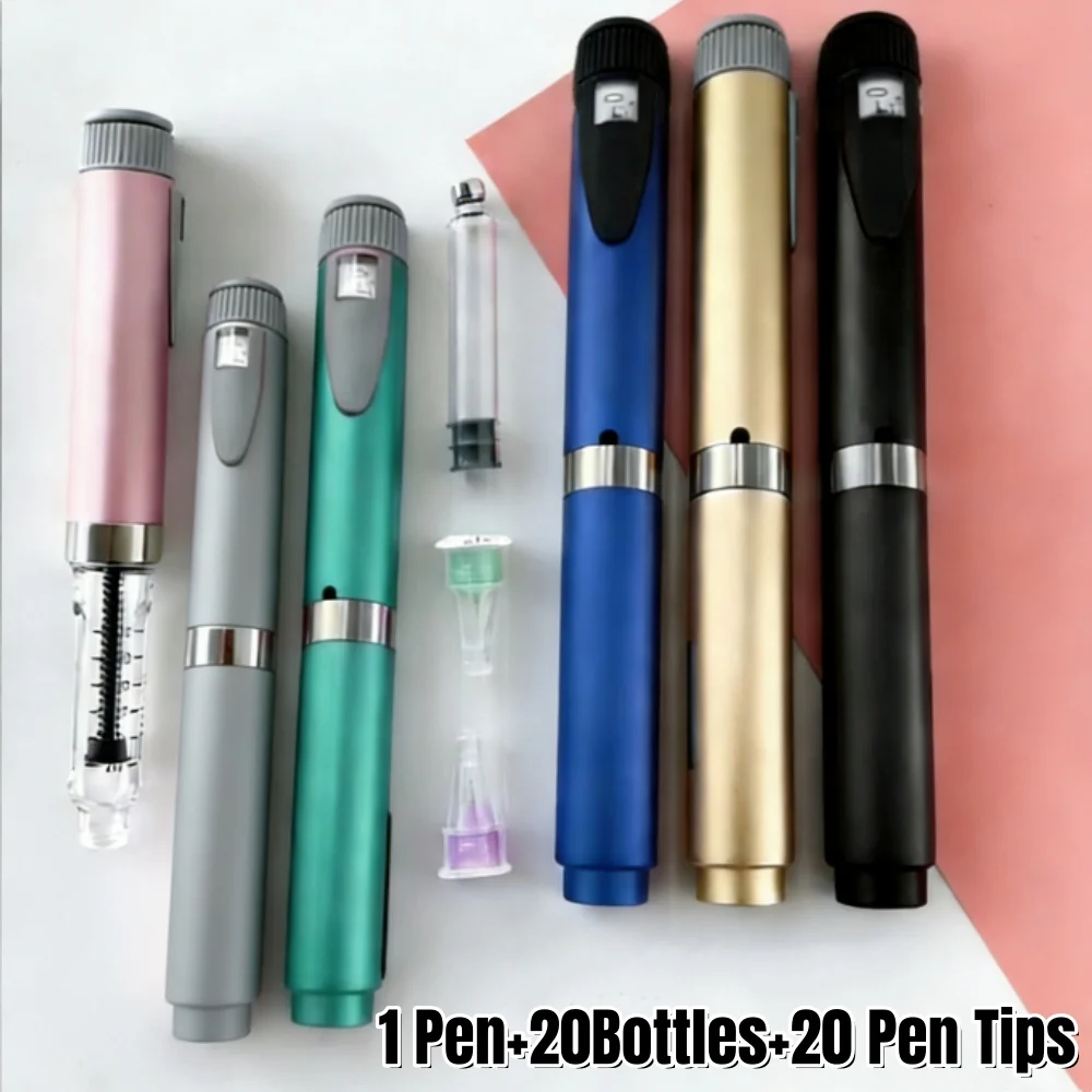 

Набор для медицинской эстетики: Волшебная ручка-татуировщик с одноразовыми картриджами-кассетами объемом 3 мл и ручкой для инъекций инсулина Lilly