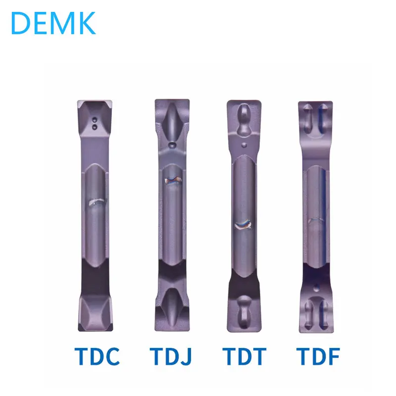 TDC2 TDC3 TDC4 TDJ2 TDJ3 TDJ4 TDXU2 TDXU3 High Quality Carbide Inserts TTER Grooving Blade Parting CNC Lathe Slot Cutter Tool