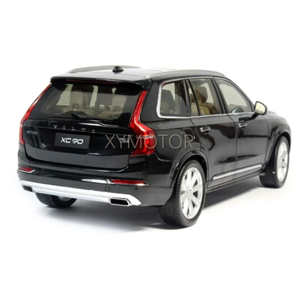 1/18 für volvo xc90 suv druckguss modell auto schwarz/champagner spielzeug kinder geschenks ammlung ornament display metall, kunststoff, gummi