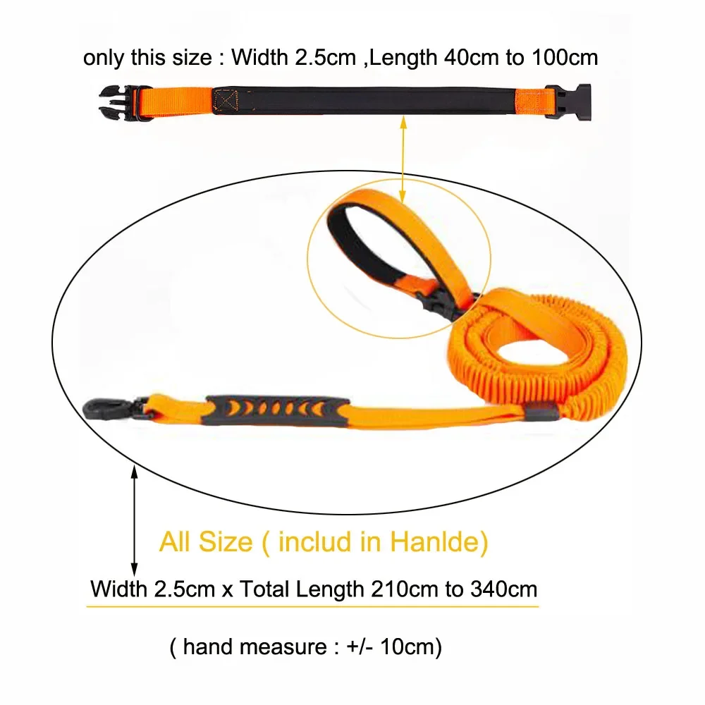 Dog Leash,Hands Free 4-in-1 Multifunction Shock Absorbing Bungee Dog Collar Leashes  For Walking Running Safety Car Seat Belt