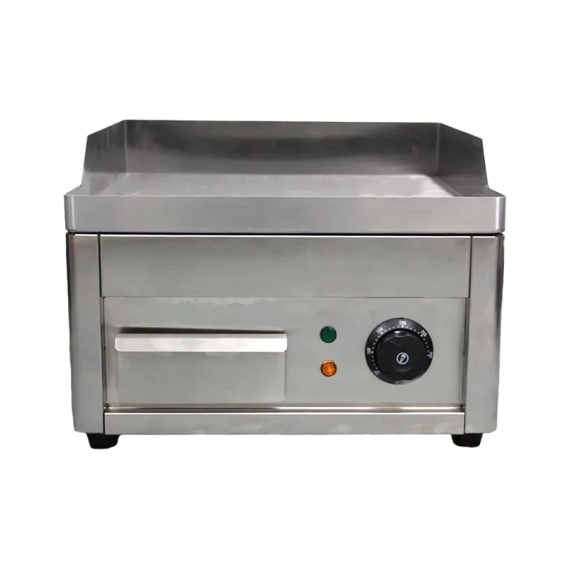 Commercial electric baking pan Fried steak Stainless steel full flat top non-stick baking pan