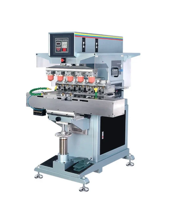 Padeen Ink Cup Five Color Tampo print Pad Printing Machine For Tampo Pad Printing Machine Pad Printer Machine