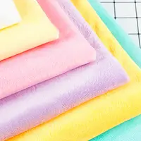 75x45cm Crystal Velvet Fabric Super Soft Plush for DIY Sewing Quilting Cushion Pillow Toy Sofa Bag Home Textile Upholstery Cloth 3