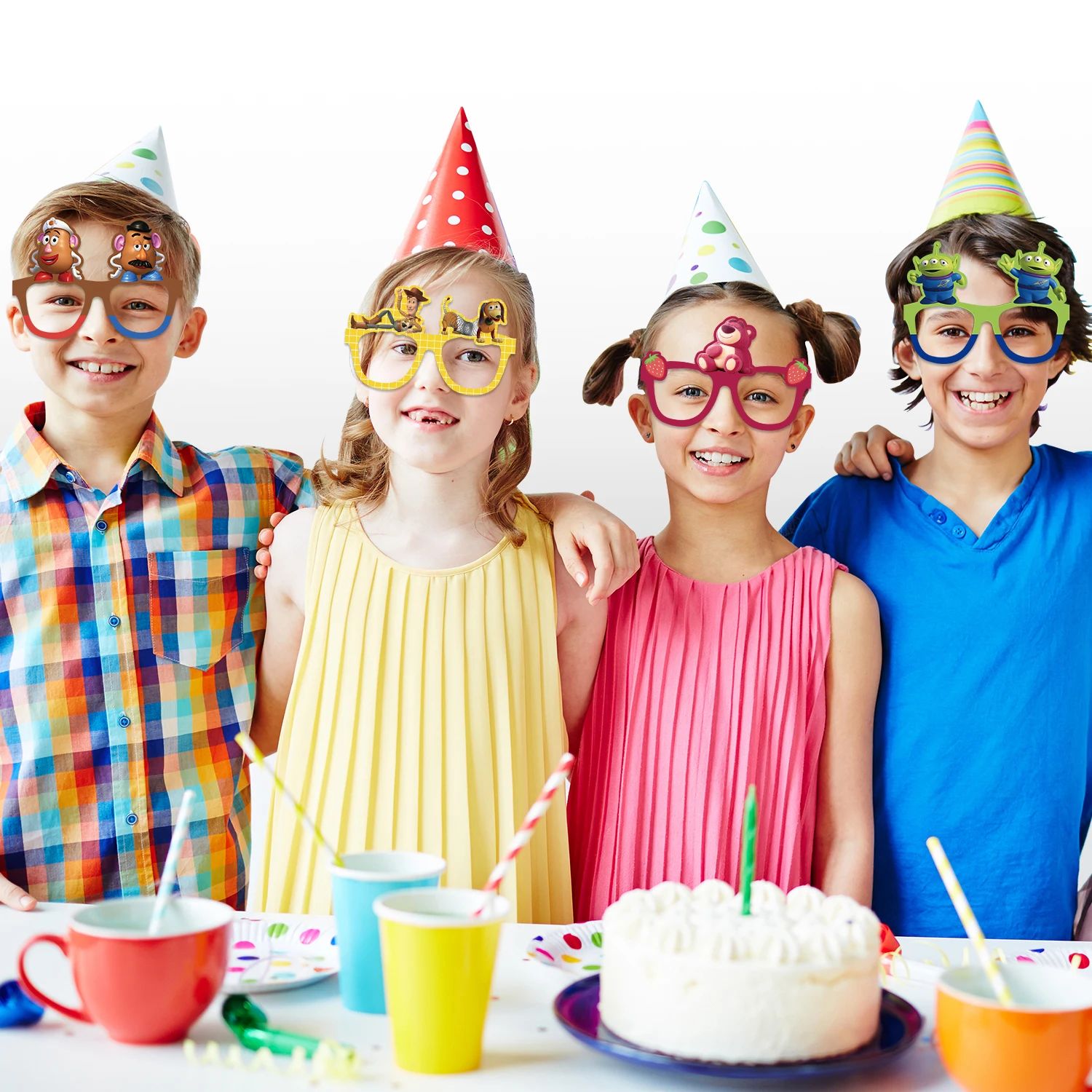 

Toy Story Paper Glasses Party Favors Goodie Bag Fillers Kid Party Gift Supplies Classroom Rewards Christmas Wedding Halloween