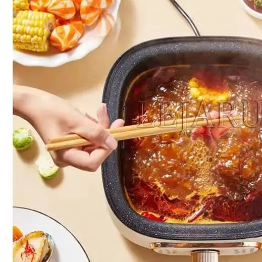 หม้อนึ่งไฟฟ้าอเนกประสงค์สองชั้นสำหรับใช้ในครัวเรือน หม้อหุงข้าวอเนกประสงค์ เครื่องทำอาหารเช้า หม้อนึ่งไอน้ำ สเตนเลส