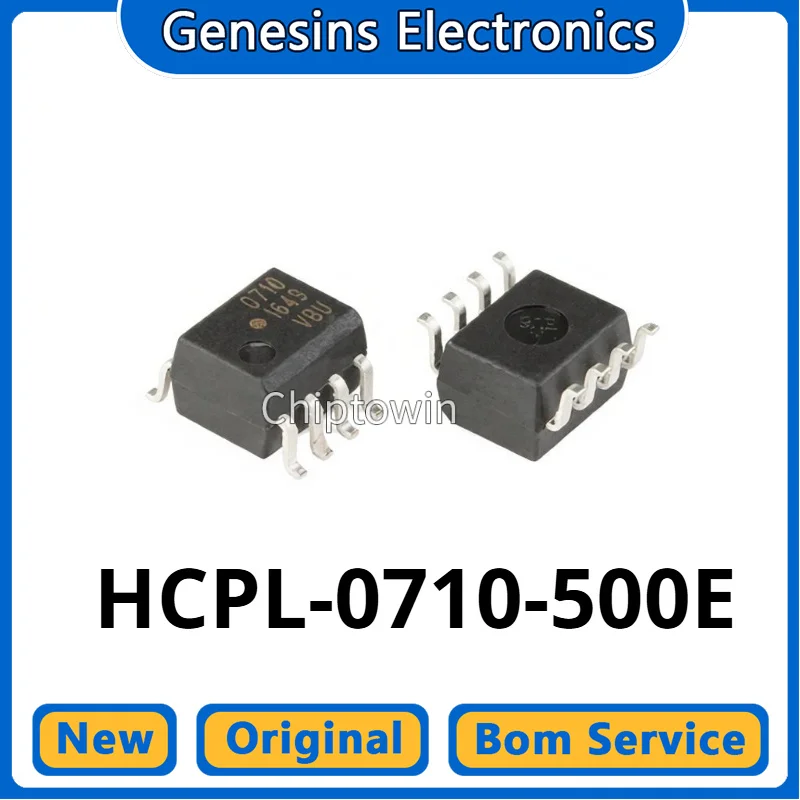5/50/500 pcs HCPL-0710-500E HCPL-0710 SOP-8 High Speed Optocoupler W7