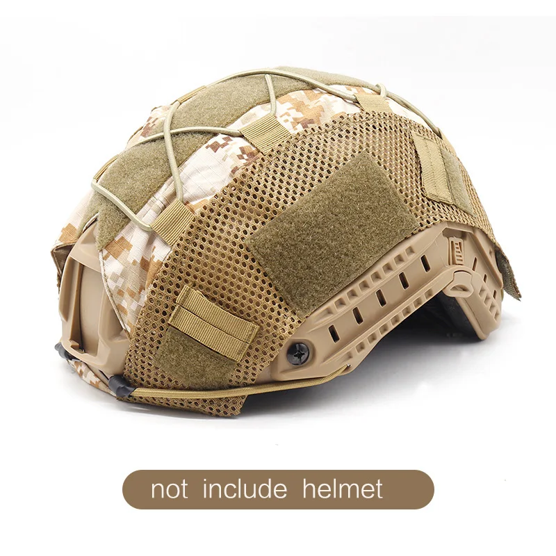 Tactical helmet cloth Helmet cover Elastic helmet cover Camouflage helmet fast helmet cloth MH PJ BJ tactical helmet cover