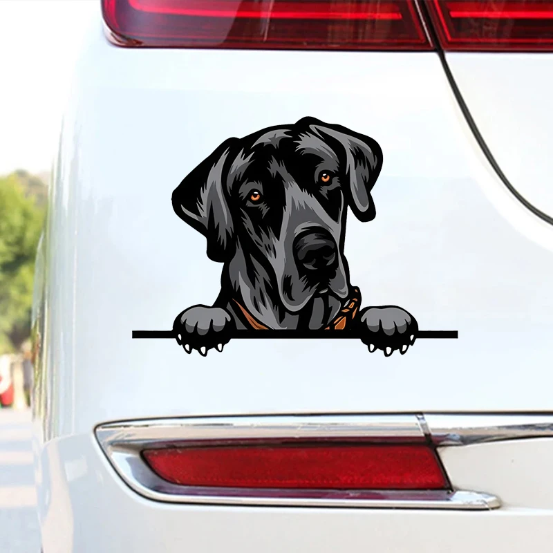 Great Dane Dog Creative Vinyl Waterproof Decal Stickers For Cars, Laptops, Wall Windows, Bumper