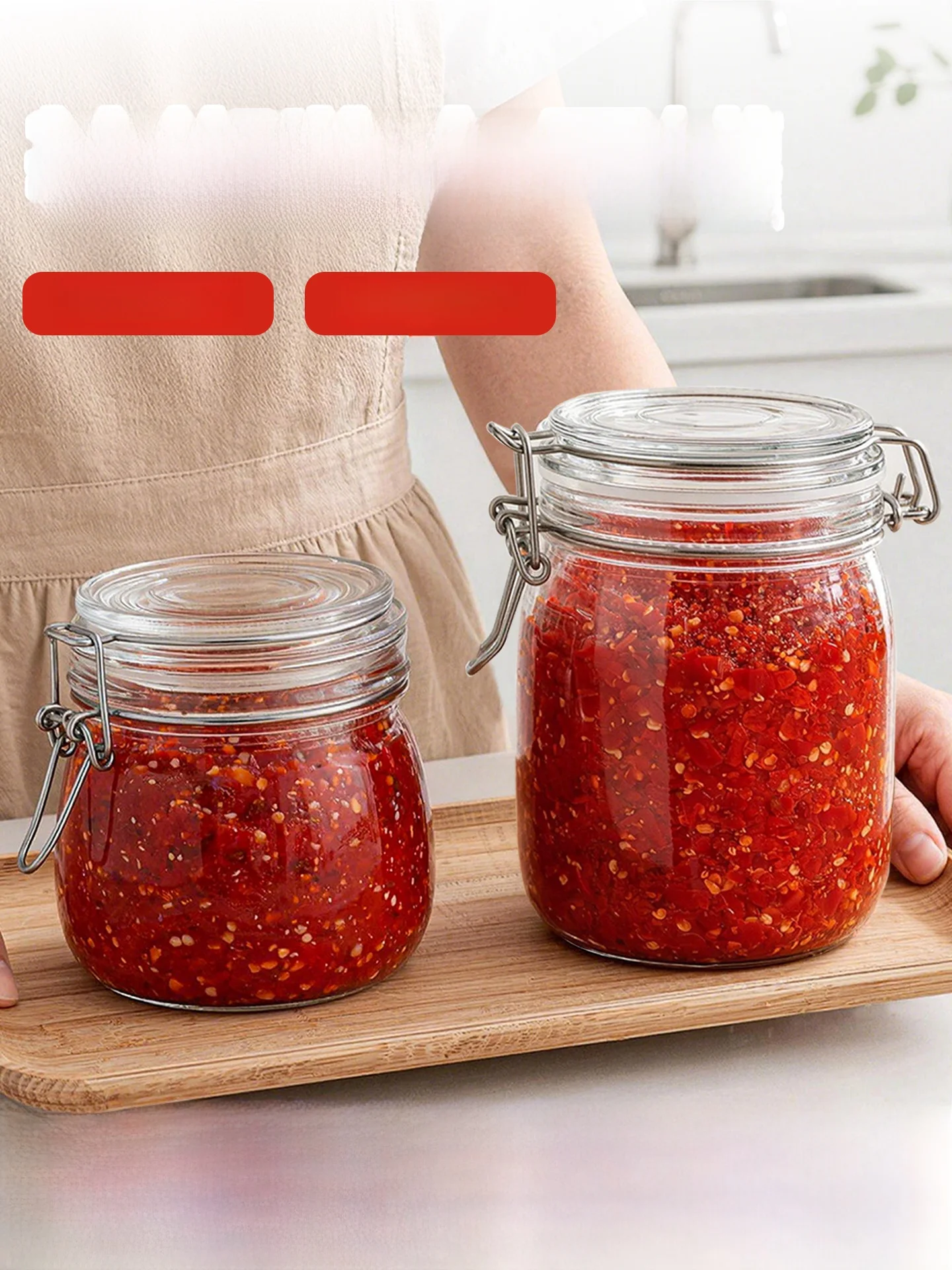 barattolo-in-vetro-spesso-con-chiusura-ermetica-progettato-appositamente-per-conservare-salse-piccanti-pasta-d'aglio-condimenti-a-base-di-peperoncino-ideale-per-uso-domestico