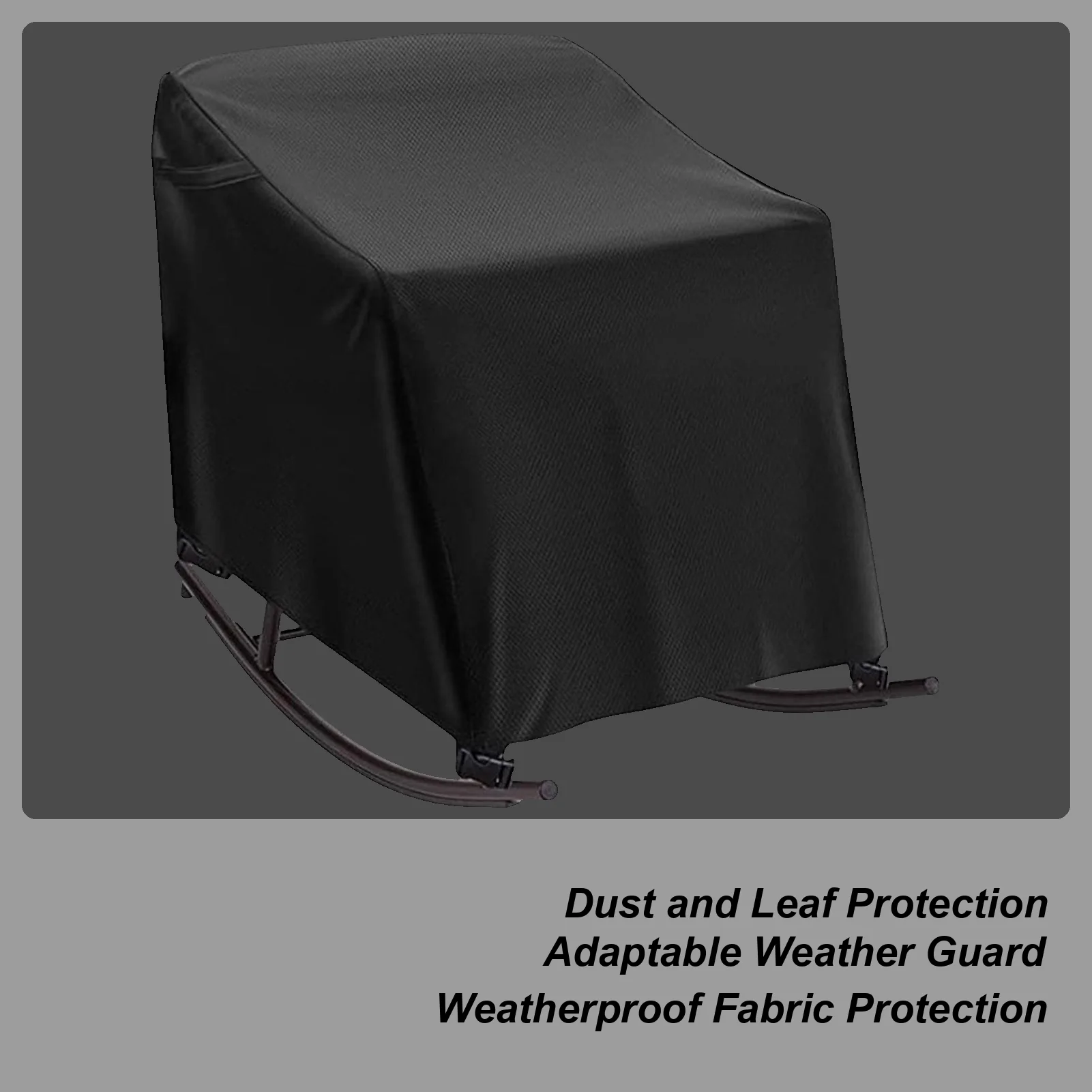 

Чехлы для уличной мебели, ветрозащитная ткань Оксфорд, чехол для уличного кресла-качалки для сада, двора, фермы, лужайки, двора, балкона