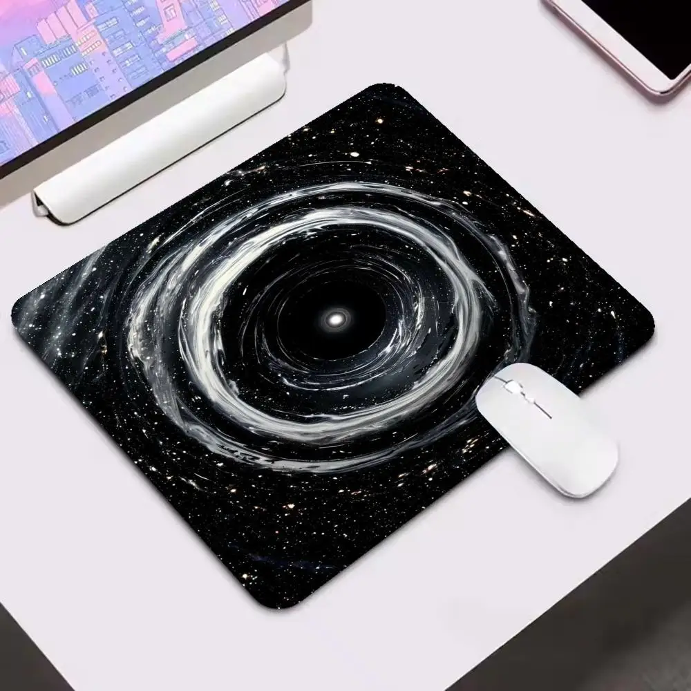 Cosmic Black Hole Star Nebula Sci Fi Space Desk Pad mousepad large size game card pad bedroom learning games playmat