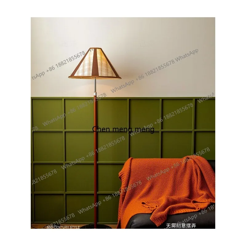 

Living room floor lamp high-end art atmosphere lamp French antique bedroom vertical table lamp