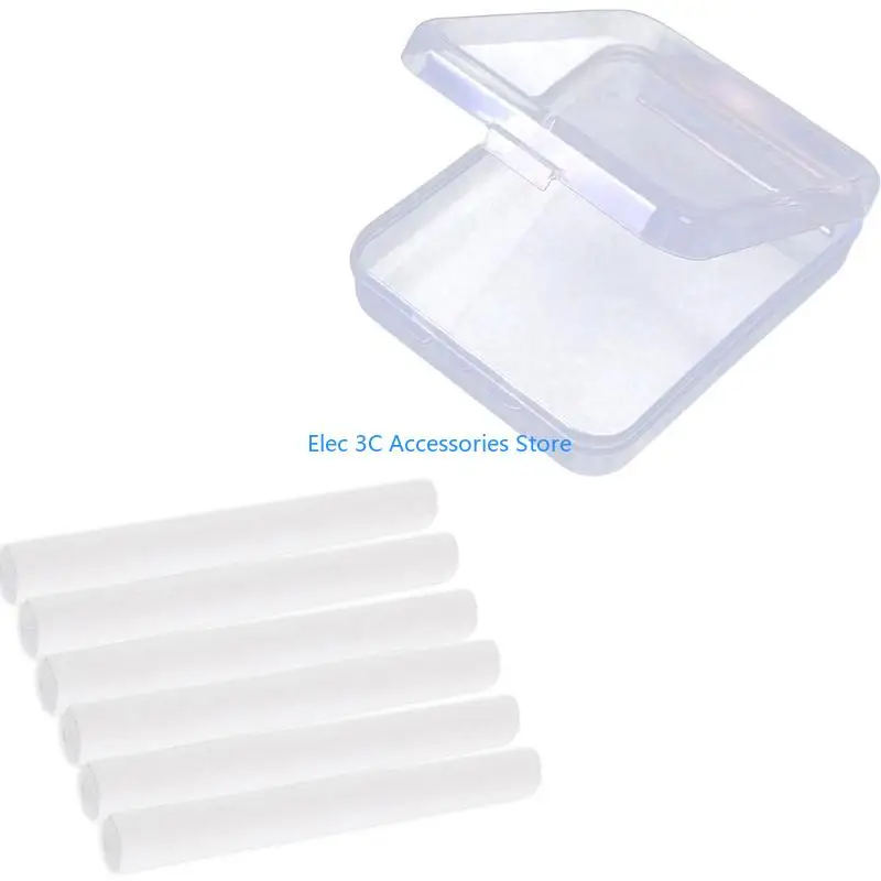 Y51A 2x Plastic Storage Box Chalk Holders Storage Containers School Office Supplies