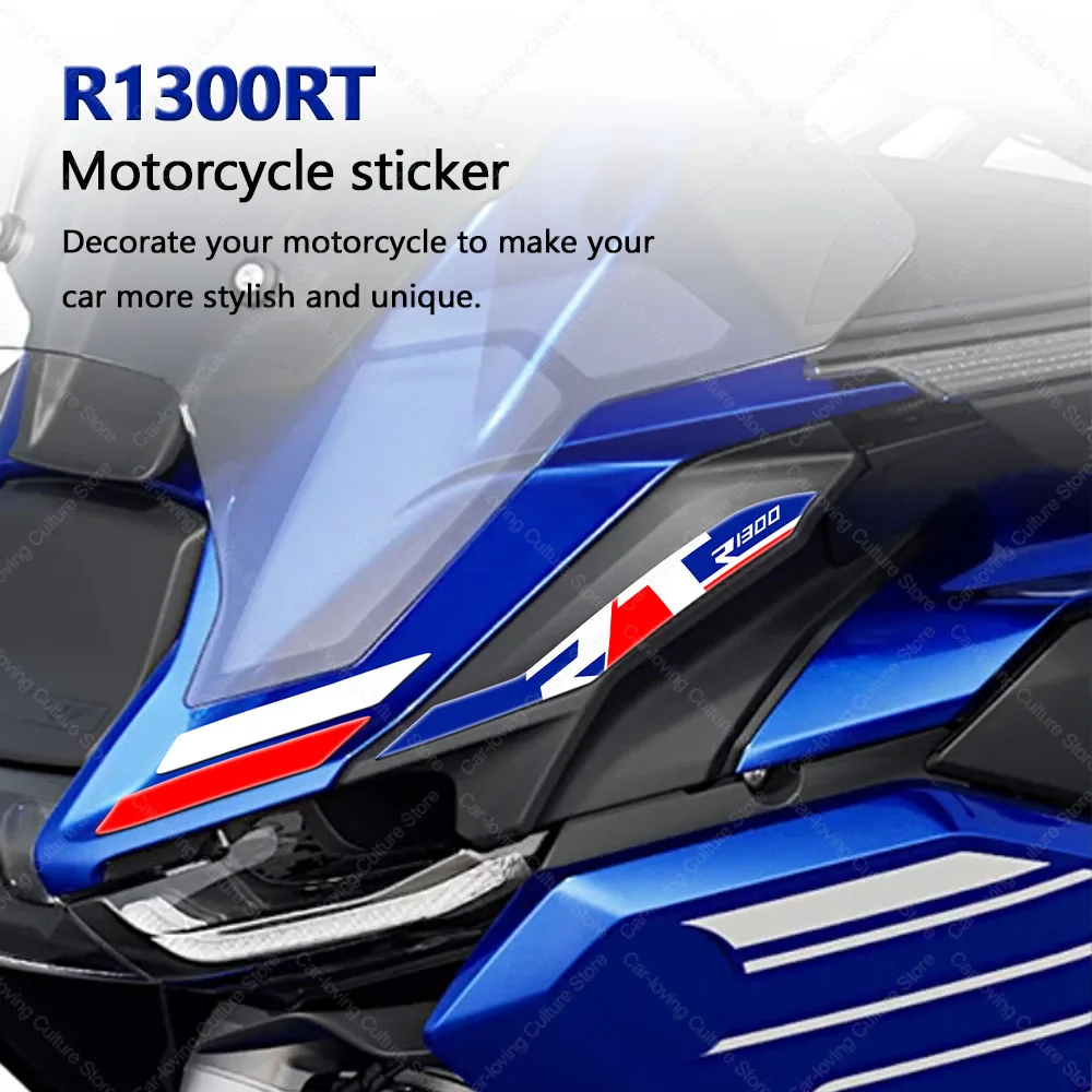 

For R1300RT R 1300RT 3D Epoxy Resin Protective Sticker Motorcycle Front Lip Sticker Protection Waterproof Protective Sticker