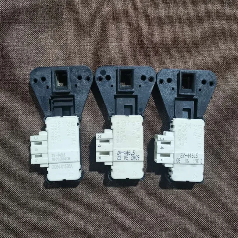 Washing Machine Switch ZV-446L5 DC64-01538A Door Lock Washing Machine Delay Electronic Lock Switch ZV-446L DC64 01538A