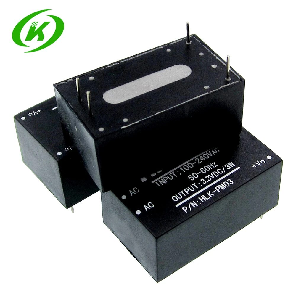 HLK-PM03 AC-DC 220V to 3.3V Step Down Buck Power Supply Module Intelligent Household Switch Converter