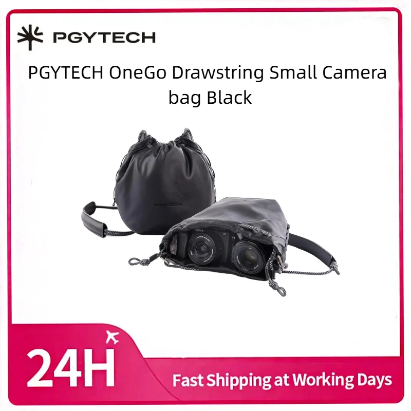 PGYTECH Small Camera Sling Bag Handbag for Mirrorless Action Cameras Eco-Friendly Leather