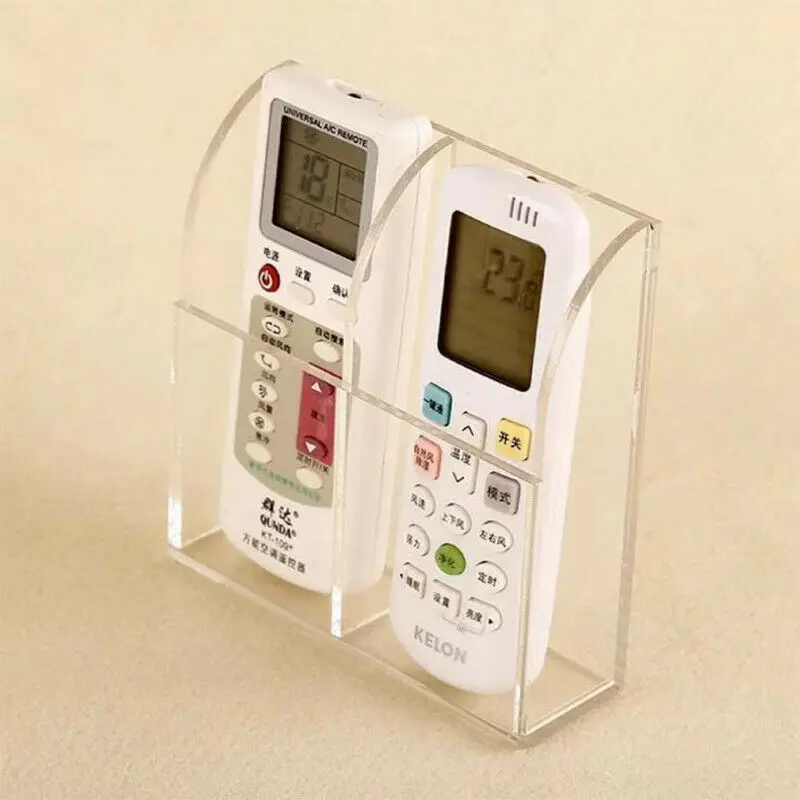 Acryl-Fernbedienung halter Telefon aufladen selbst klebende Caddy-Aufbewahrung sbox, geeignet für Organizer-Zubehör