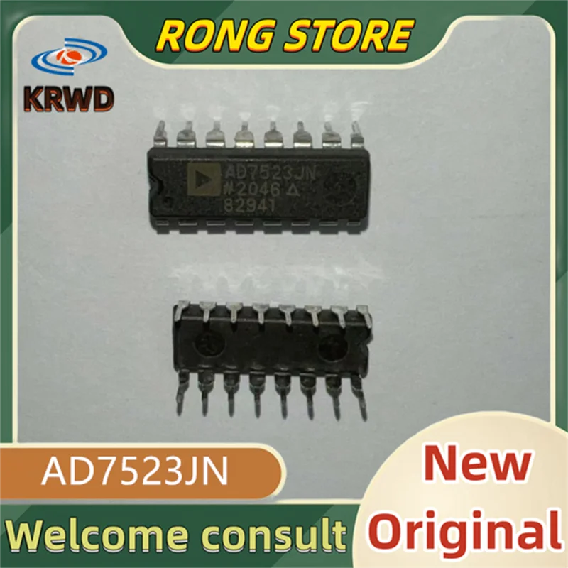 

5 шт. AD7523JN новый и оригинальный AD7523J AD7523 7523JN DIP16