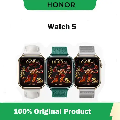 Honor Watch 5 Smart Sports eSIM Call Heart Rate Blood Oxygen Detection Sleep Monitoring NFC